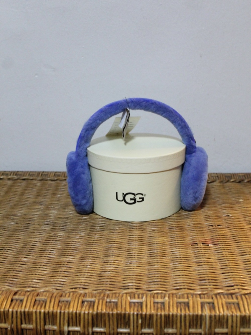 Ugg.  Deep Periwinkle Earmuffs.  Sz. One Size.